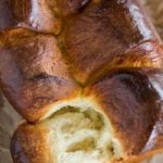 A loaf of pull-apart milk bread.