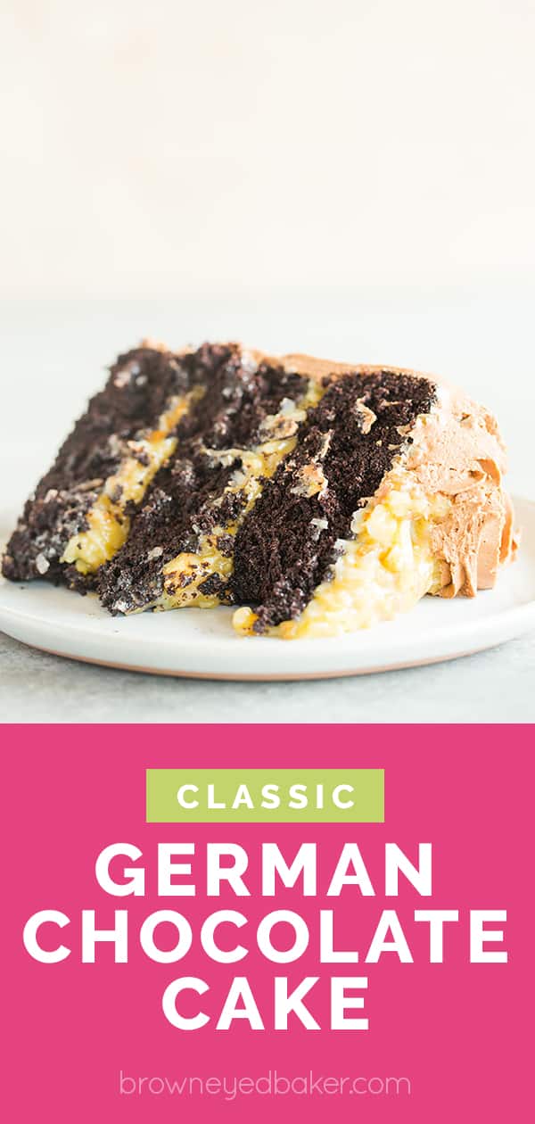 The BEST German Chocolate Cake Recipe Brown Eyed Baker