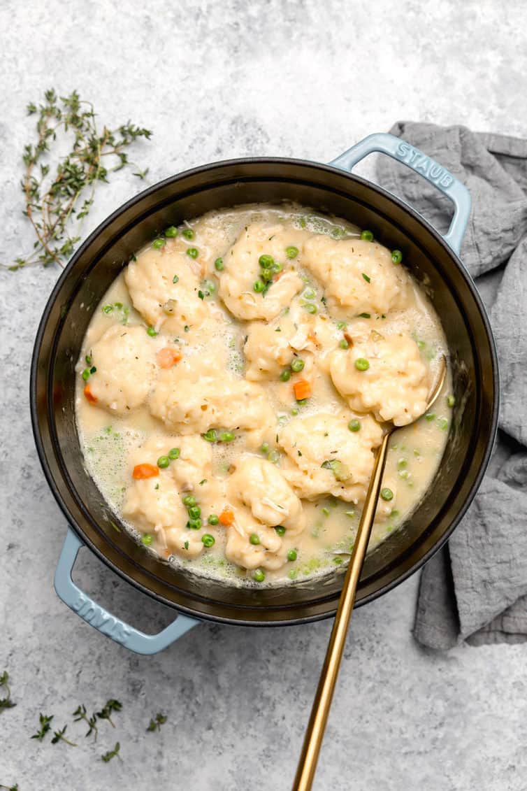 Homemade Chicken and Dumplings Brown Eyed Baker