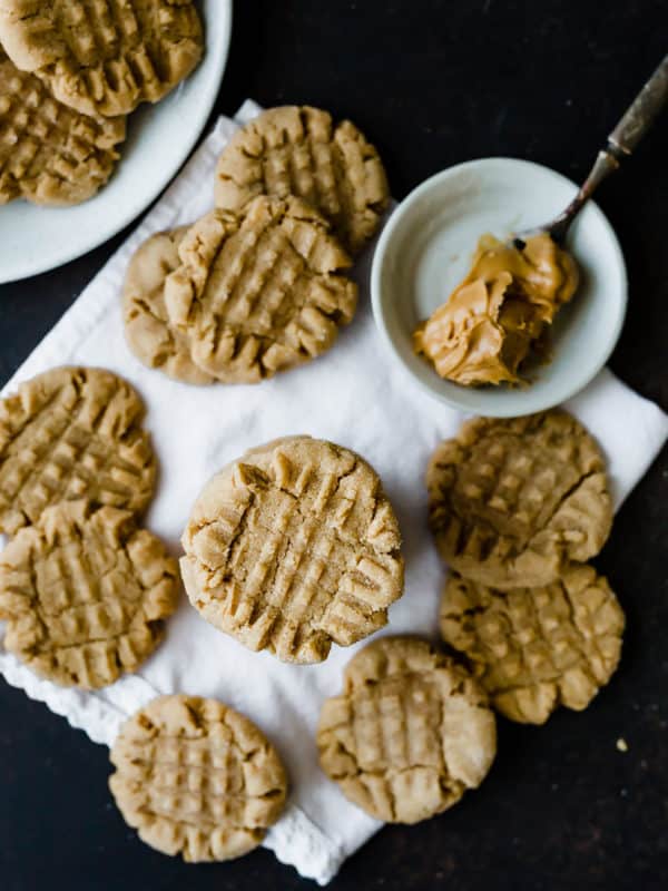 Easy Peanut Butter Cookies Recipe Brown Eyed Baker