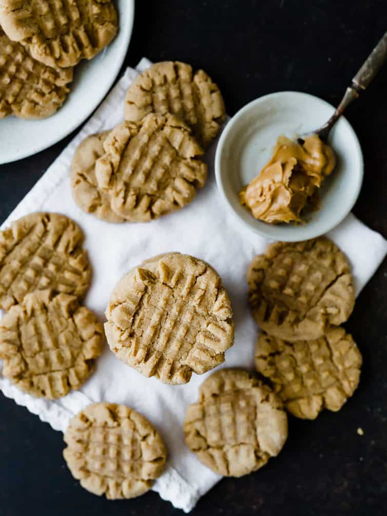 Easy Peanut Butter Cookies Recipe Brown Eyed Baker