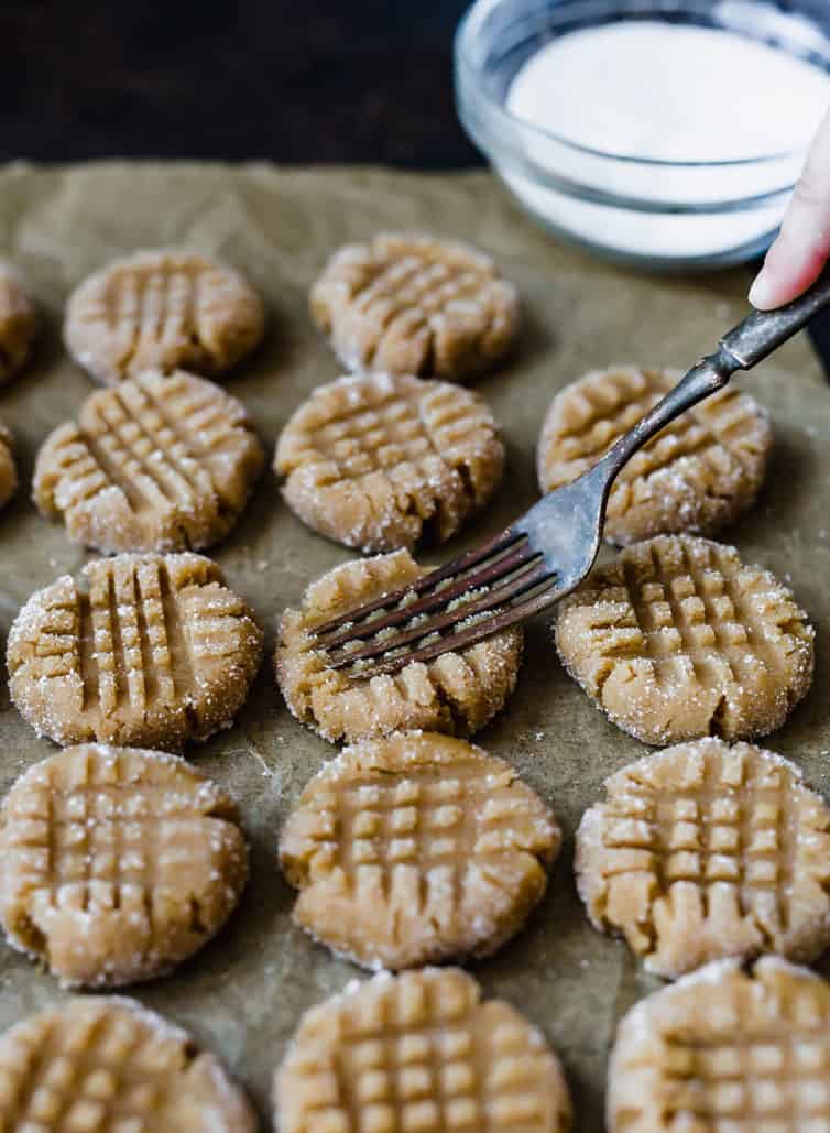Easy Peanut Butter Cookies Recipe Brown Eyed Baker