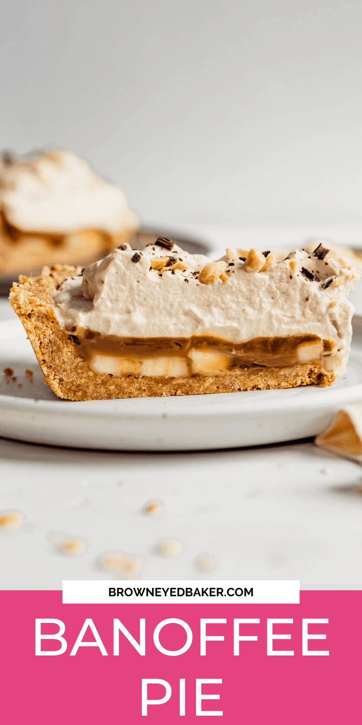 Easy Banoffee Pie with Coffee Whipped Cream Brown Eyed Baker