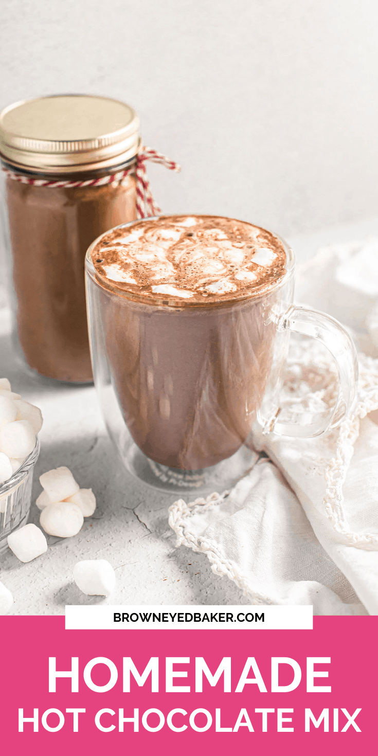 Homemade Hot Chocolate Mix - Brown Eyed Baker