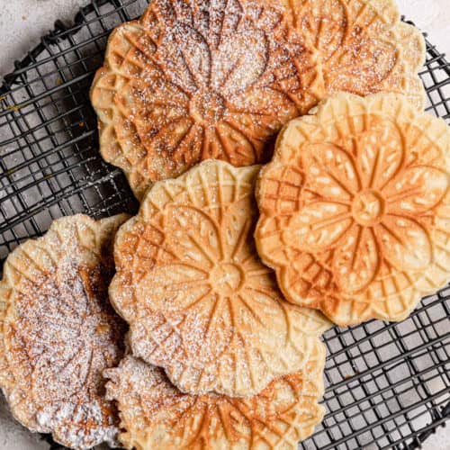 Grandma's Pizzelle Recipe Brown Eyed Baker