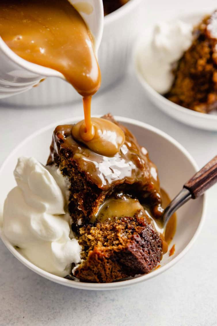 Traditional Sticky Toffee Pudding Recipe - Brown Eyed Baker