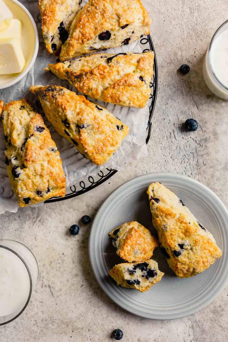 Classic Buttermilk Scones Brown Eyed Baker