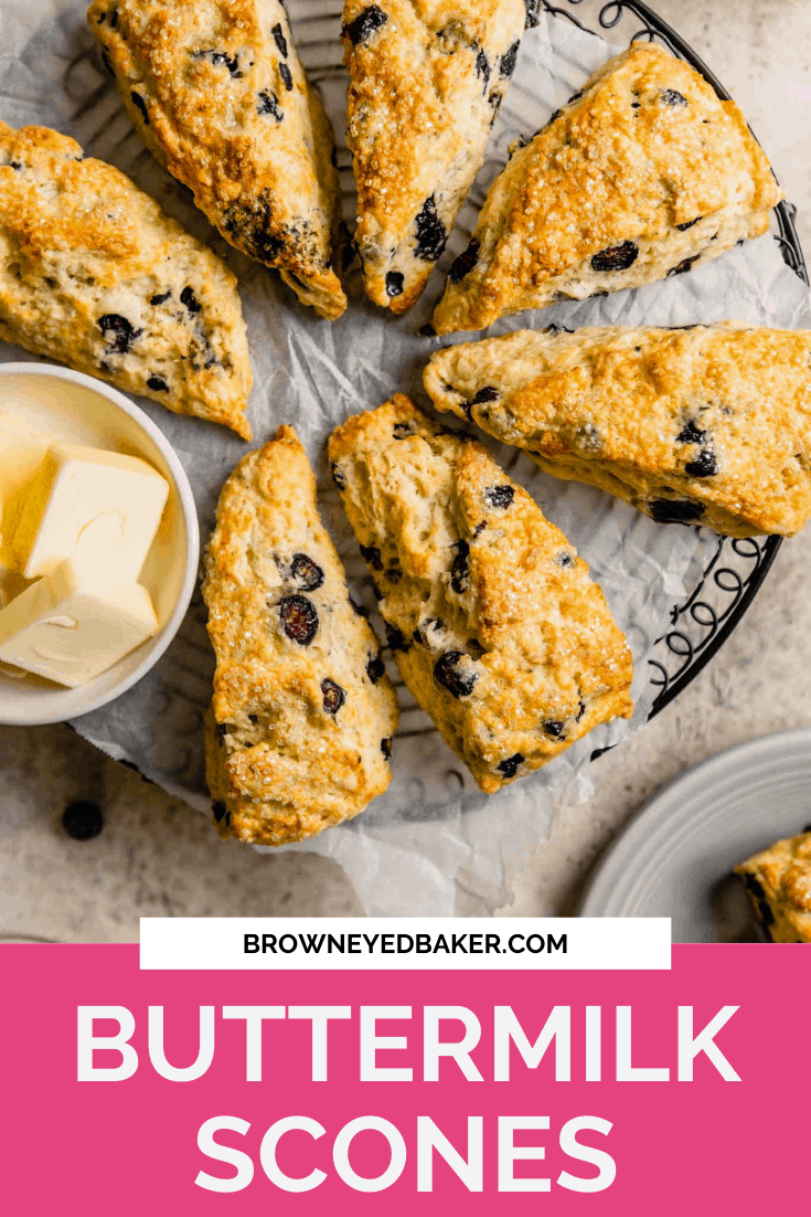 Classic Buttermilk Scones Brown Eyed Baker