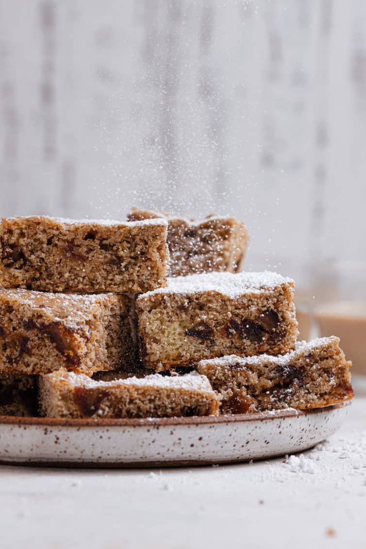 Zia Lena's Date Bars - Brown Eyed Baker