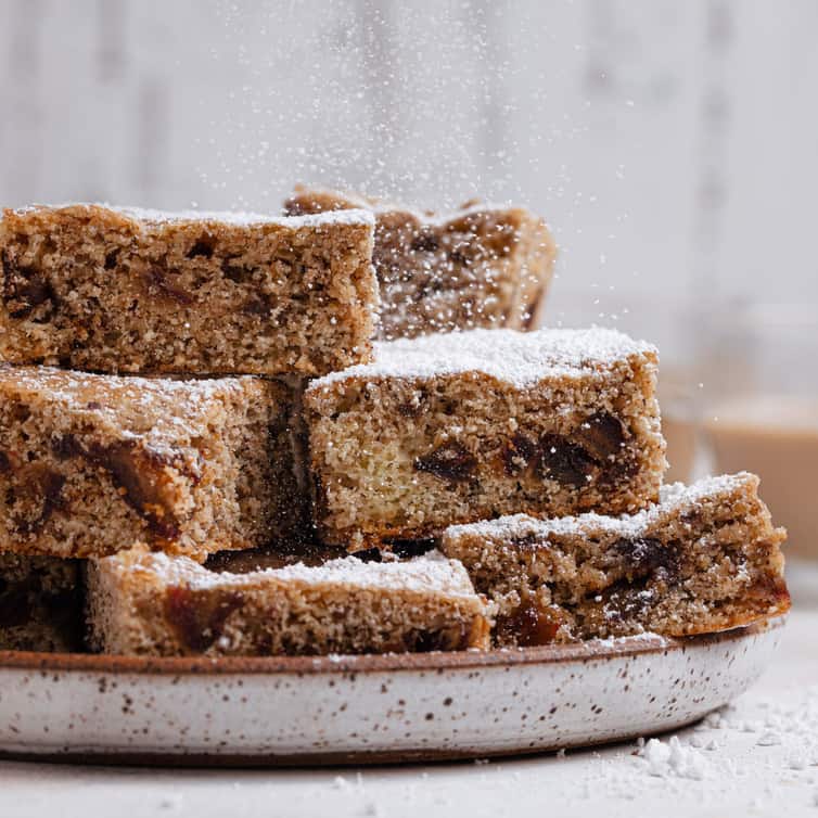 Zia Lena's Date Bars Brown Eyed Baker