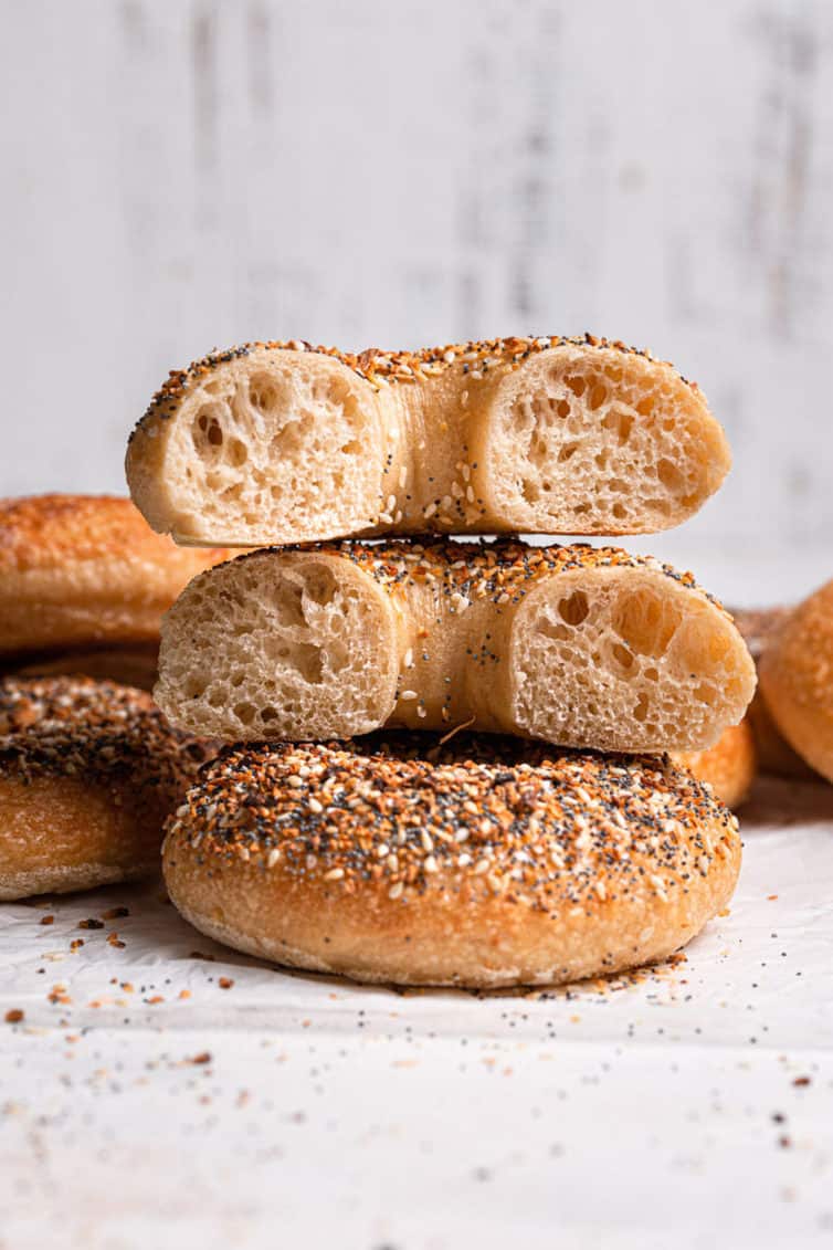 Homemade Bagels Recipe Brown Eyed Baker