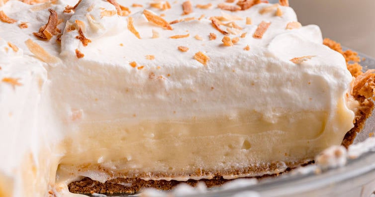 Homemade Coconut Cream Pie - Brown Eyed Baker