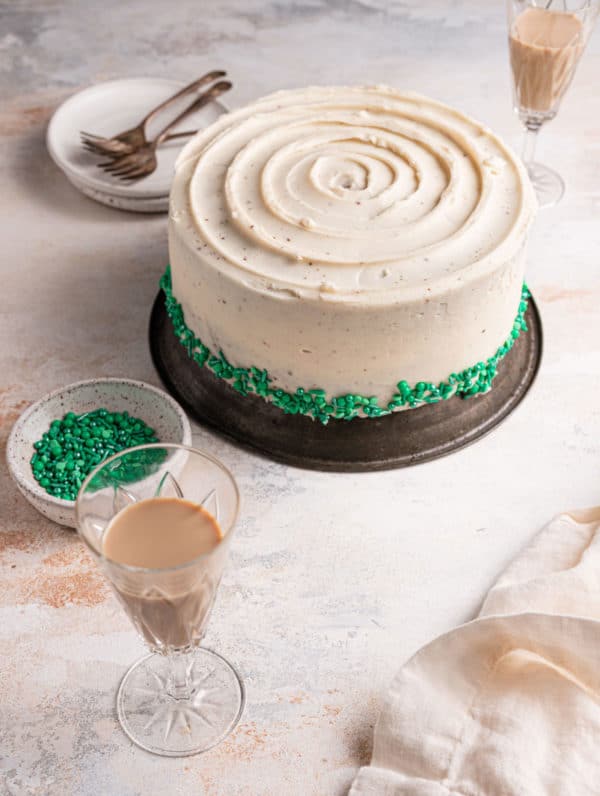 Guinness Chocolate Cake with Irish Cream Frosting Brown Eyed Baker