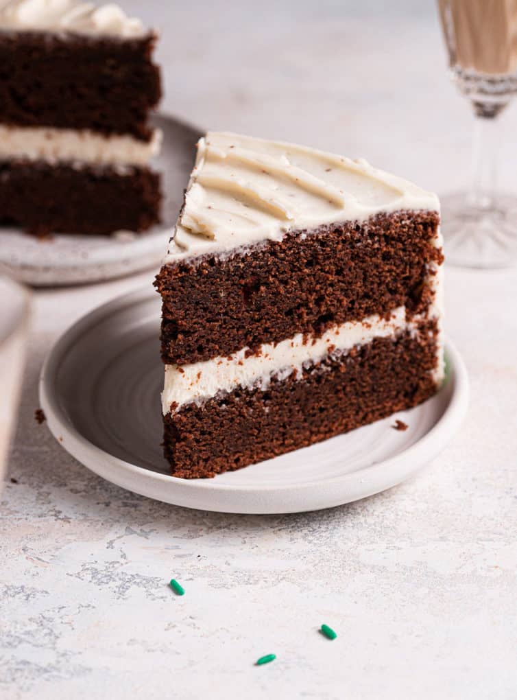 Guinness Chocolate Cake with Irish Cream Frosting Brown Eyed Baker