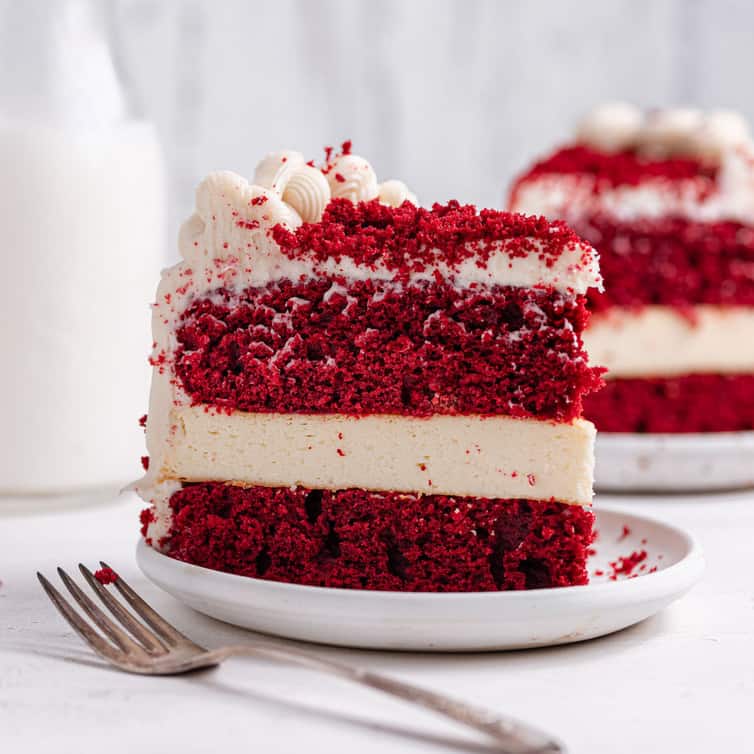 Red Velvet Cheesecake Recipe - Brown Eyed Baker