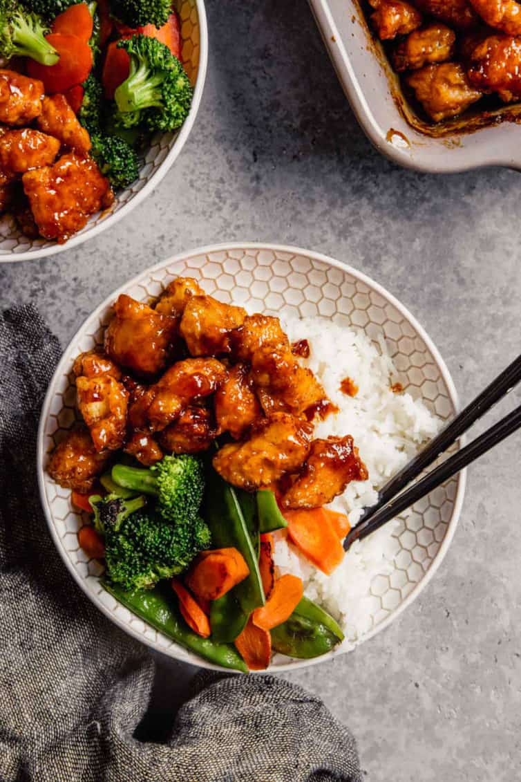 Crispy Sweet and Sour Chicken Brown Eyed Baker