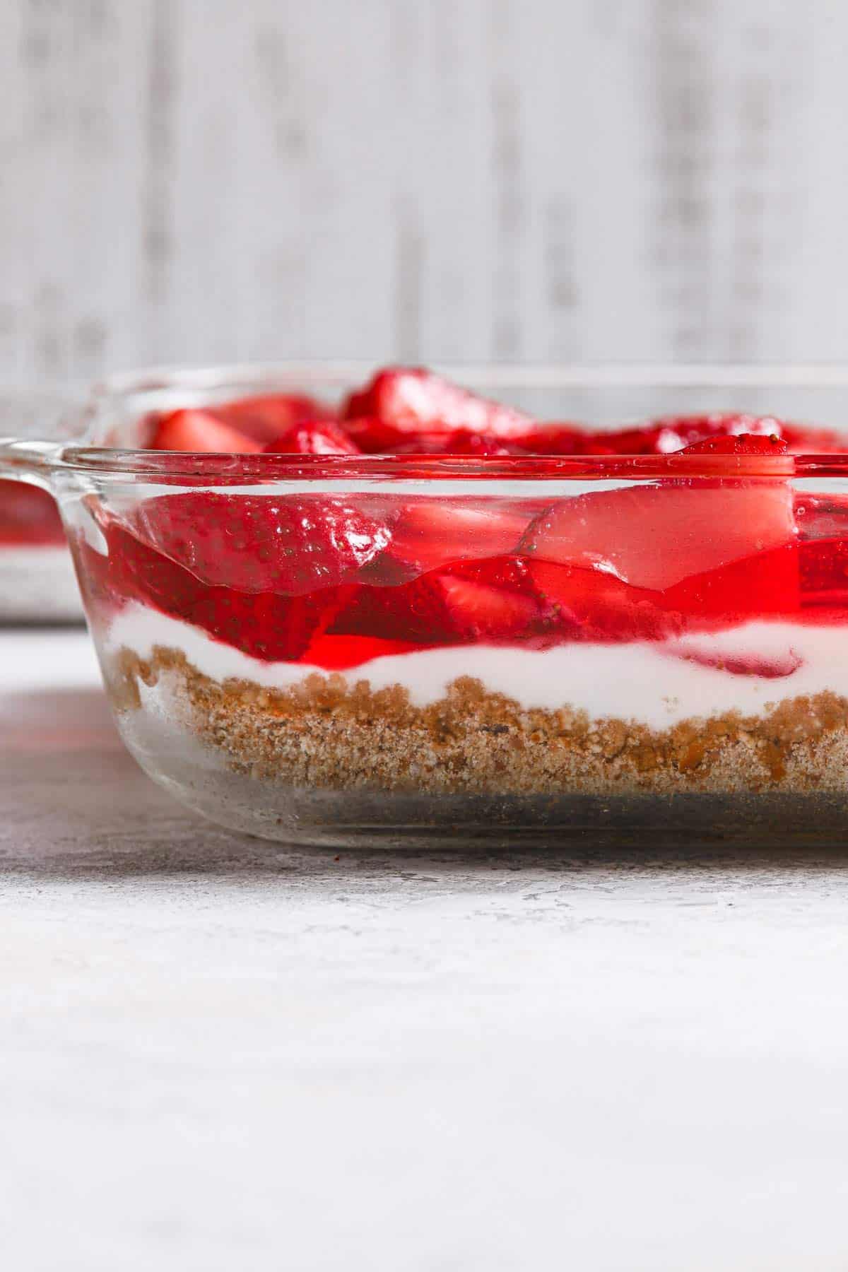 Strawberry Pretzel Salad Brown Eyed Baker