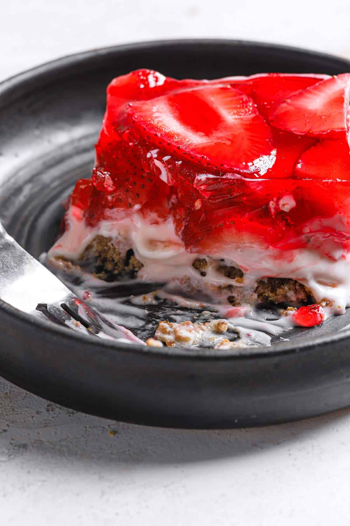 Strawberry Pretzel Salad Brown Eyed Baker