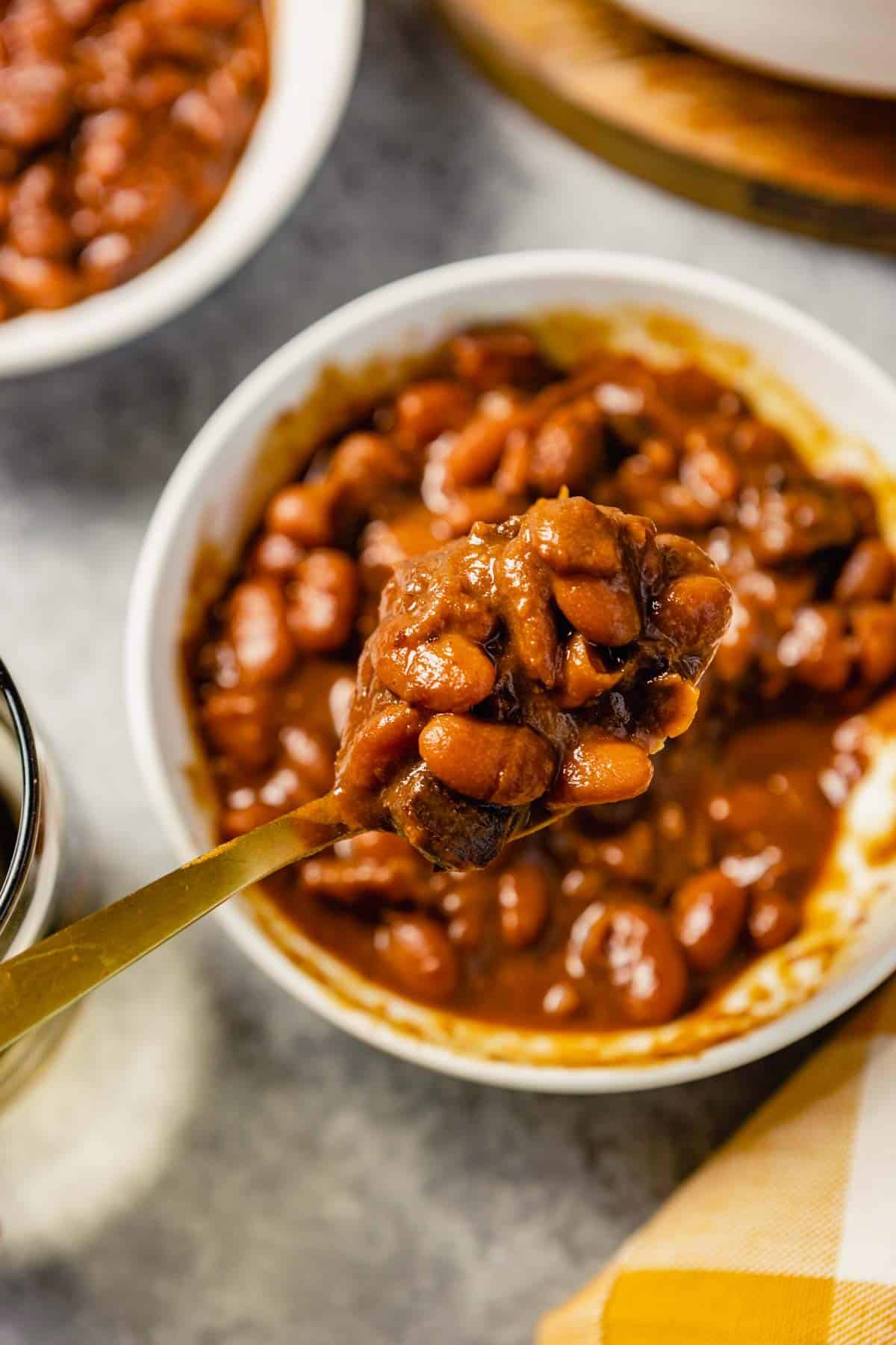 Boston Baked Beans (Oven OR Slow Cooker!) Brown Eyed Baker