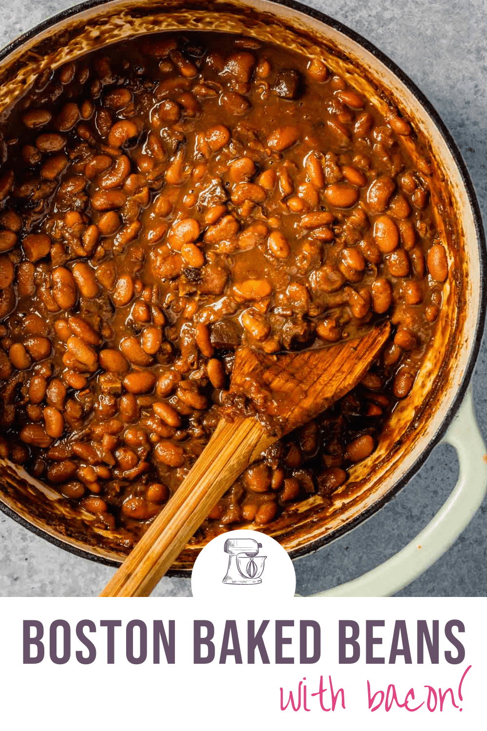 Boston Baked Beans (Oven OR Slow Cooker!) Brown Eyed Baker
