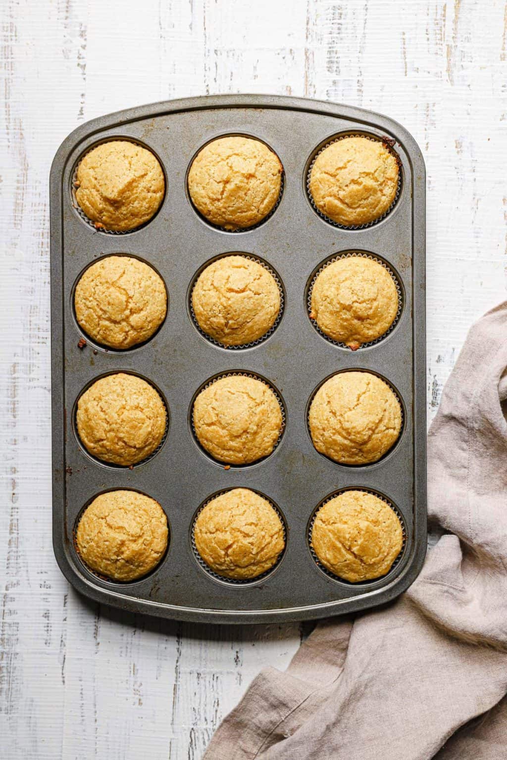 Cornbread Muffins Brown Eyed Baker