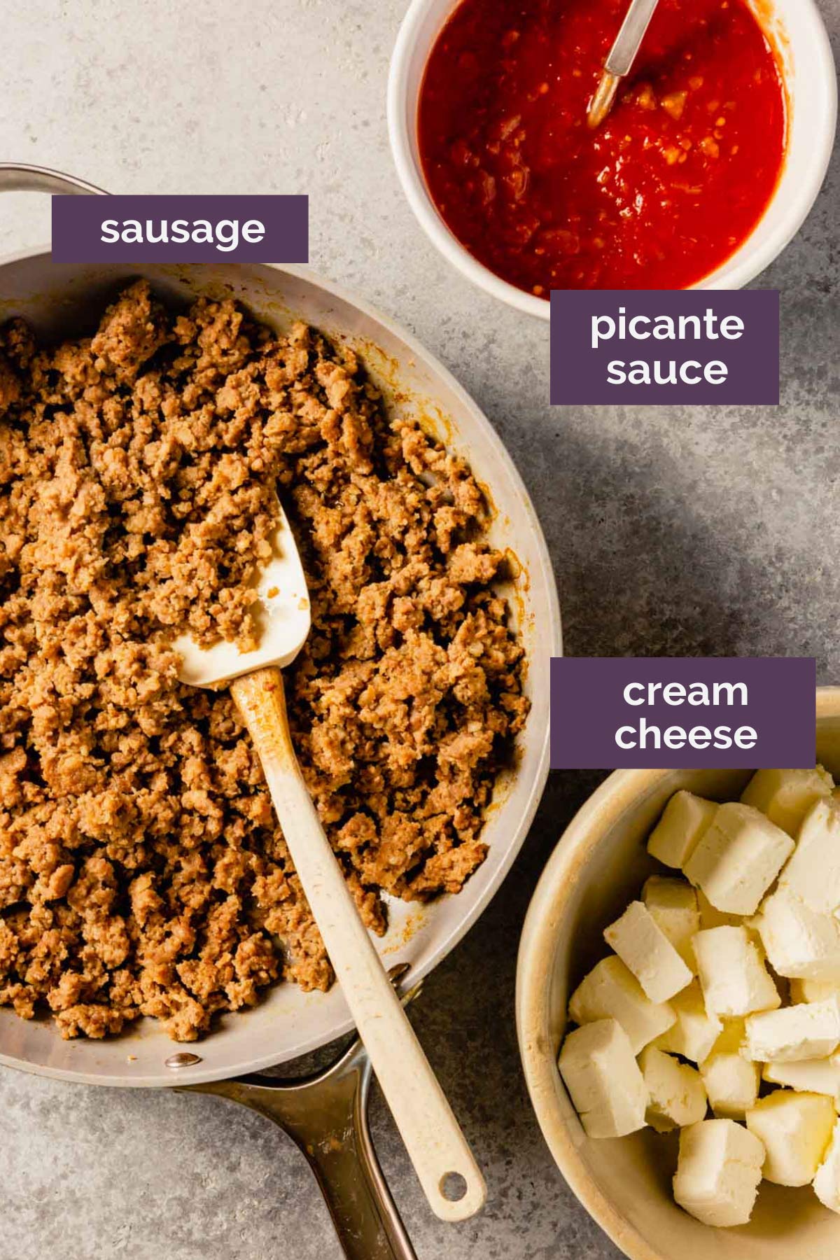 Sausage Dip Recipe Only 3 Ingredients Brown Eyed Baker