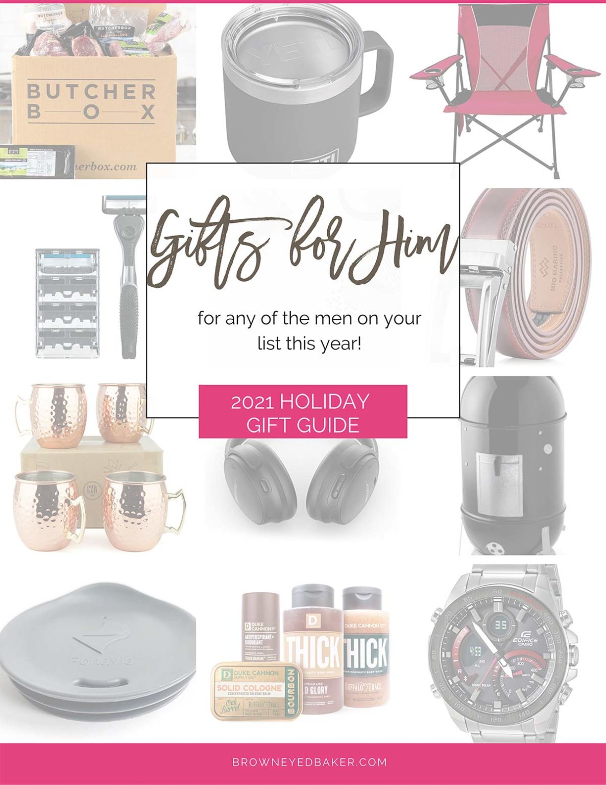 2021 Holiday Gift Guide Gifts for Him Brown Eyed Baker