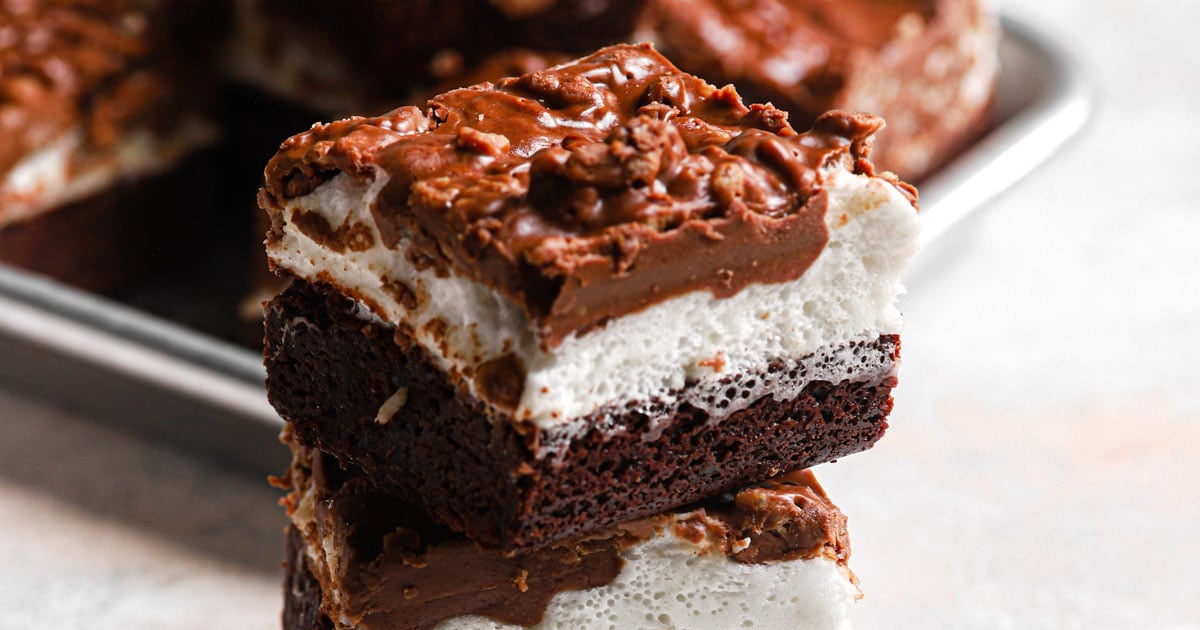 Marshmallow Brownies (Super Fudgey!) Brown Eyed Baker
