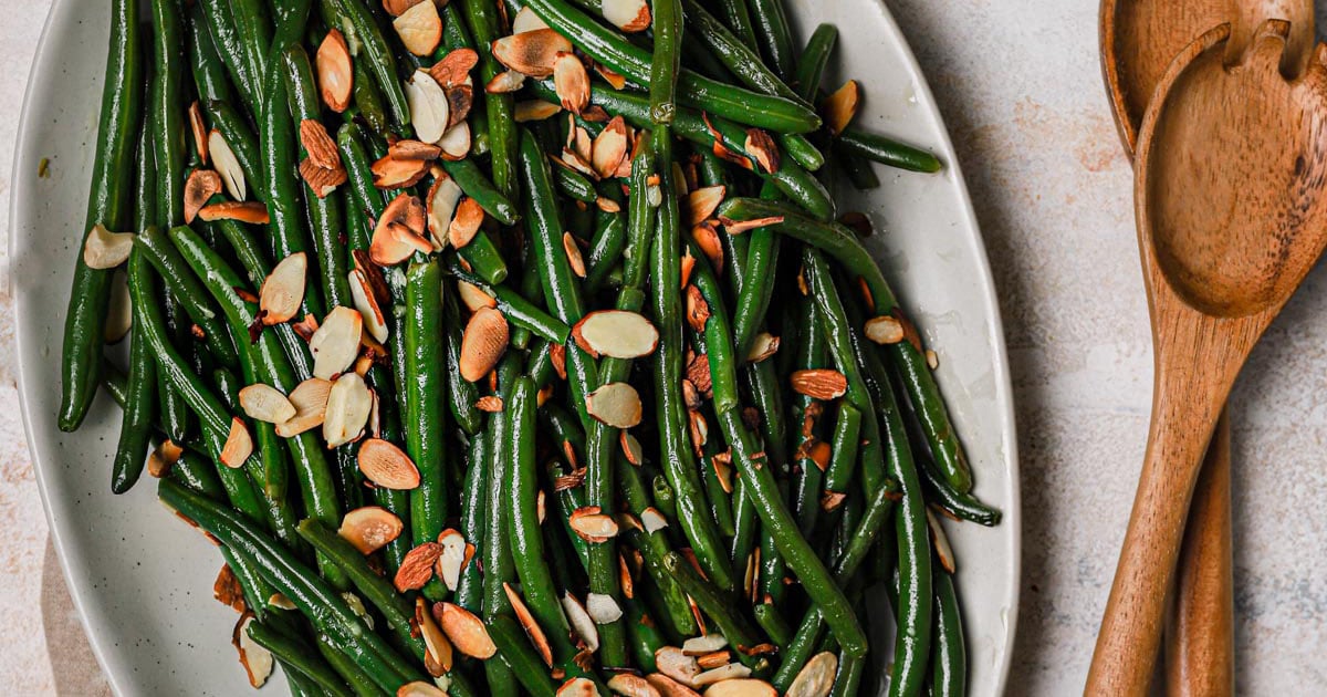 Green Beans Almondine