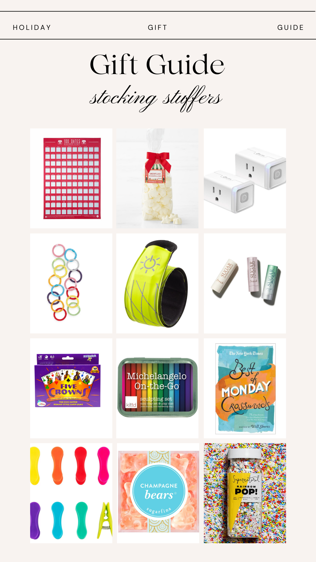 holiday gift guide : stocking stuffers for kids and adults – almost makes  perfect