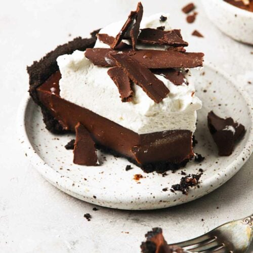 Chocolate Cream Pie - Brown Eyed Baker